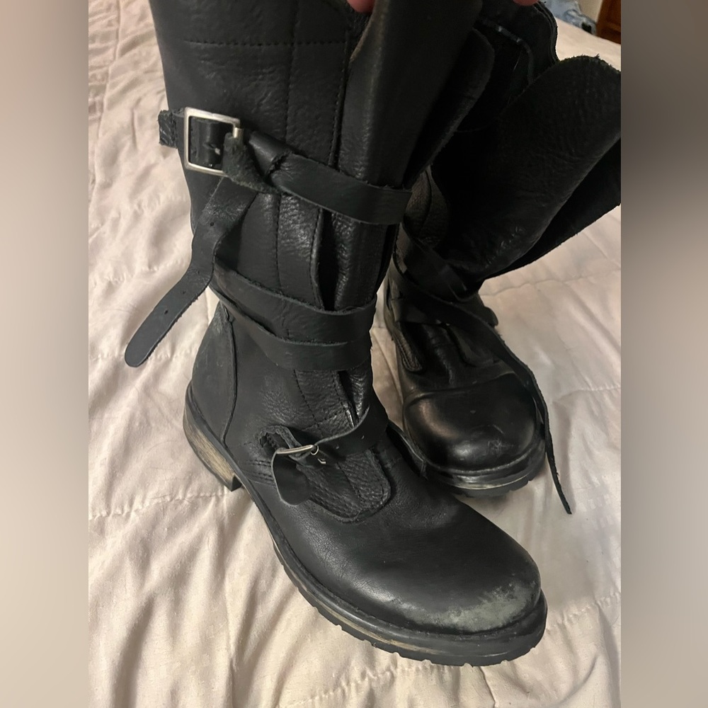 Steve Madden moto boots